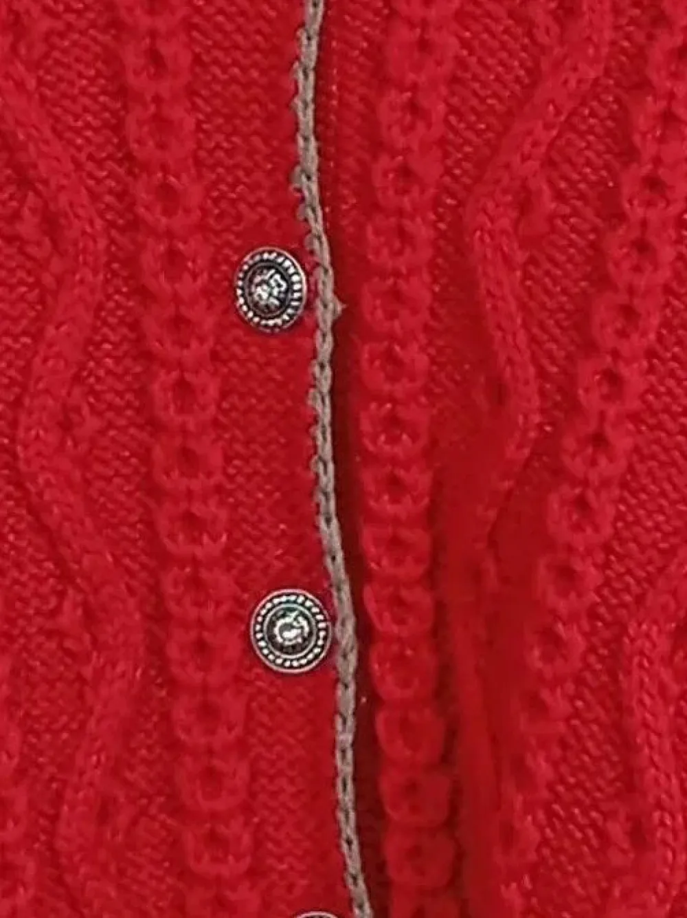 Trachtenmode> Trachtenjacke Größe 46 rot