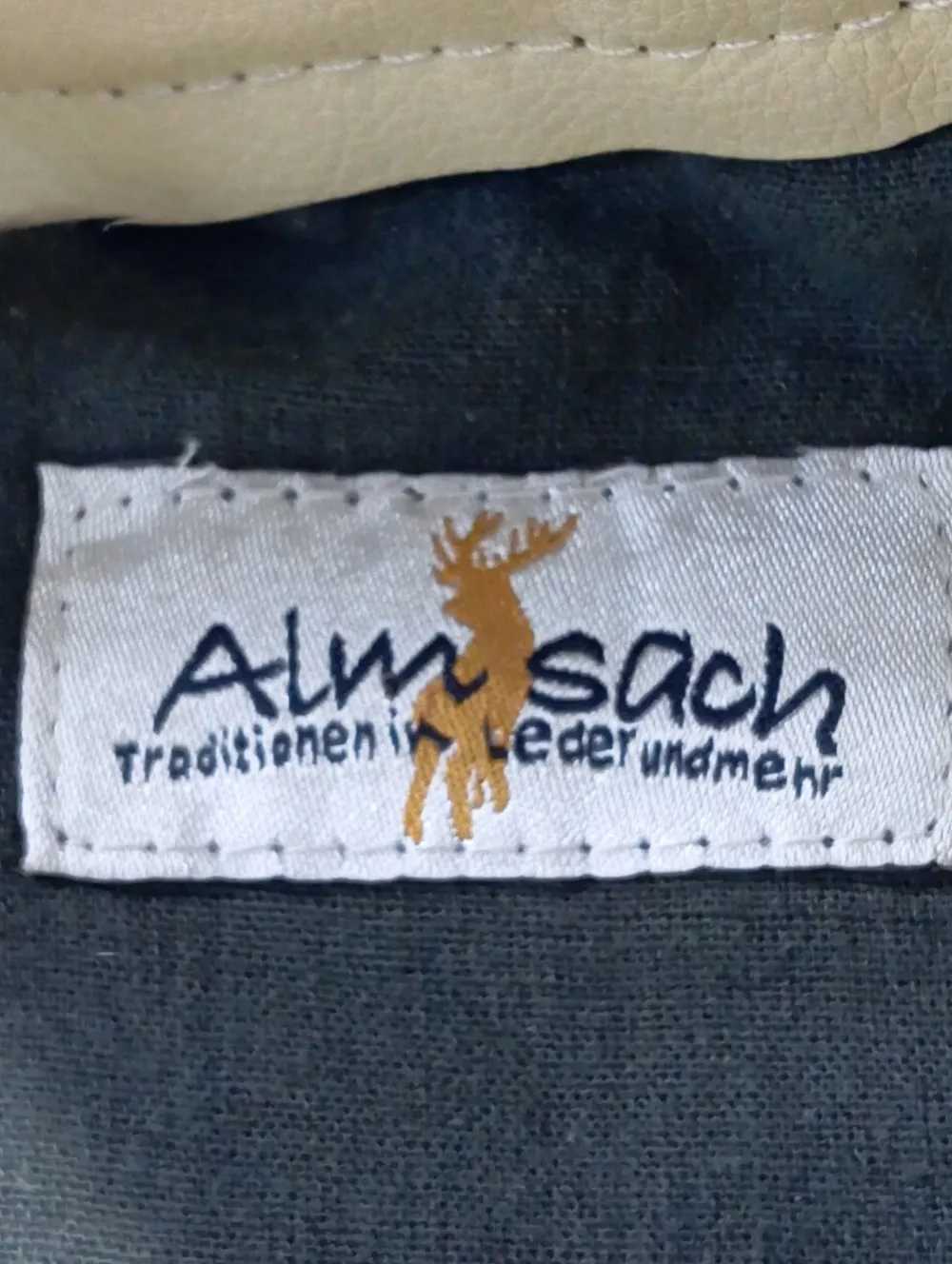 Trachtenlederhose Größe 40-Almsach Clearance