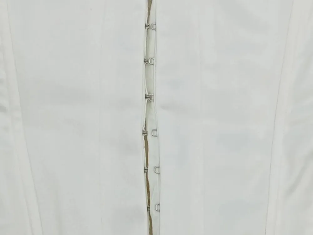 Trachtenmode>Blind Date Trachtenmieder Größe 42 weiß