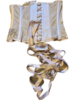 Trachtenmode> Trachtenmieder Größe 32 beige