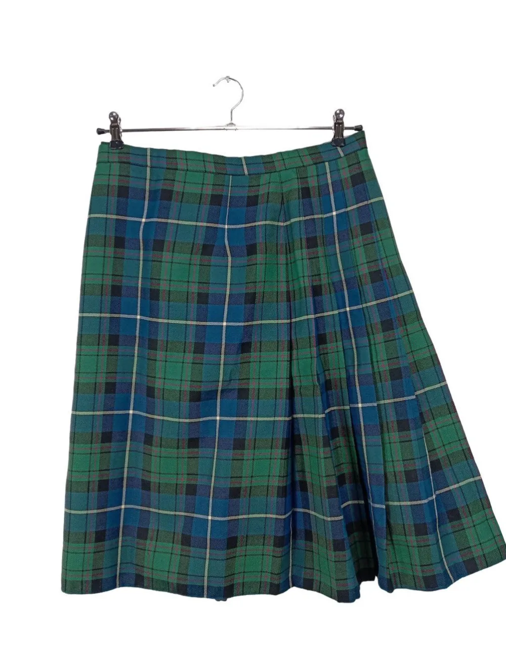 Trachtenmode>Kiltmakers Inverness Trachtenrock Größe 40 grünblau