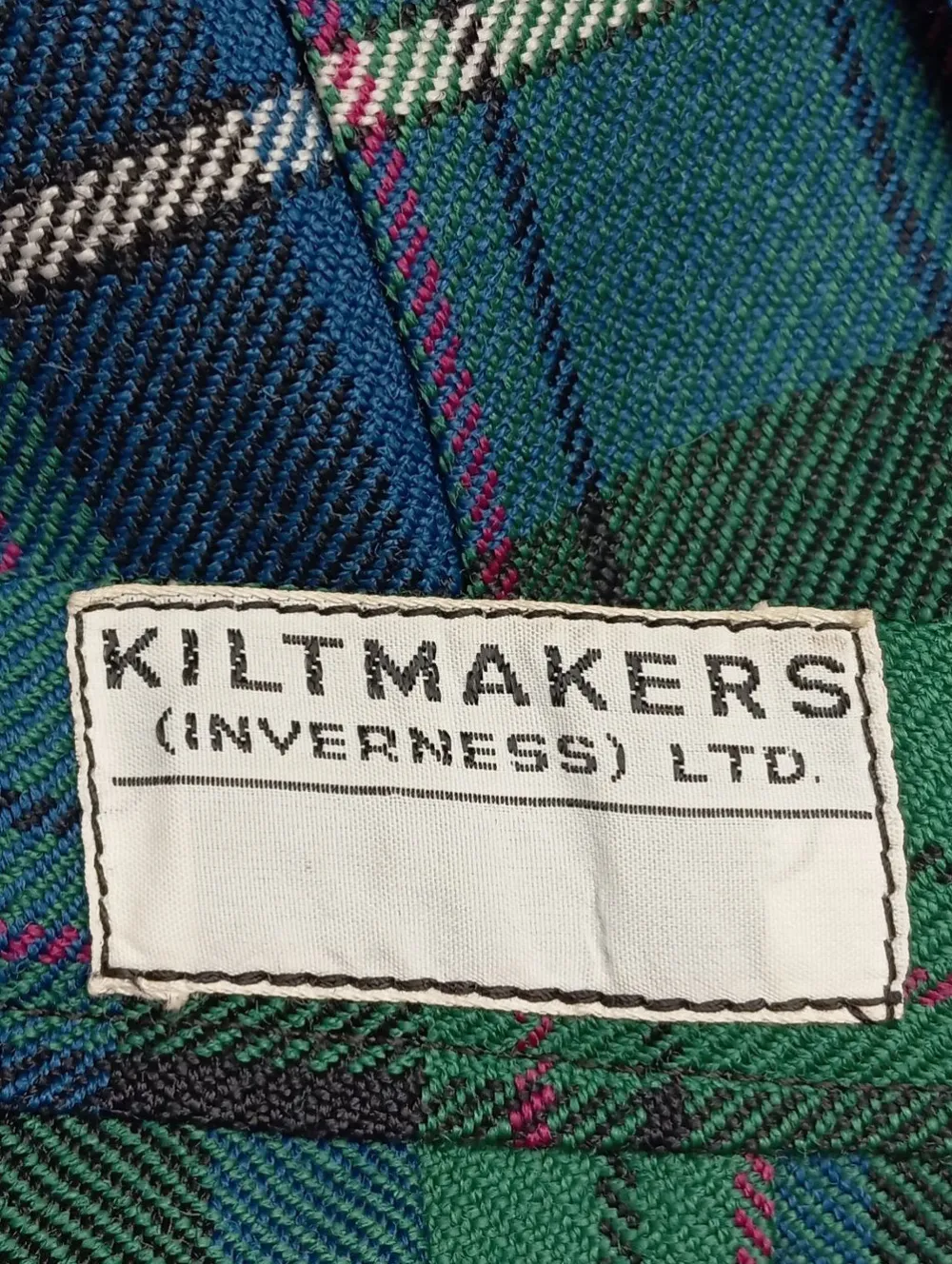 Trachtenmode>Kiltmakers Inverness Trachtenrock Größe 40 grünblau