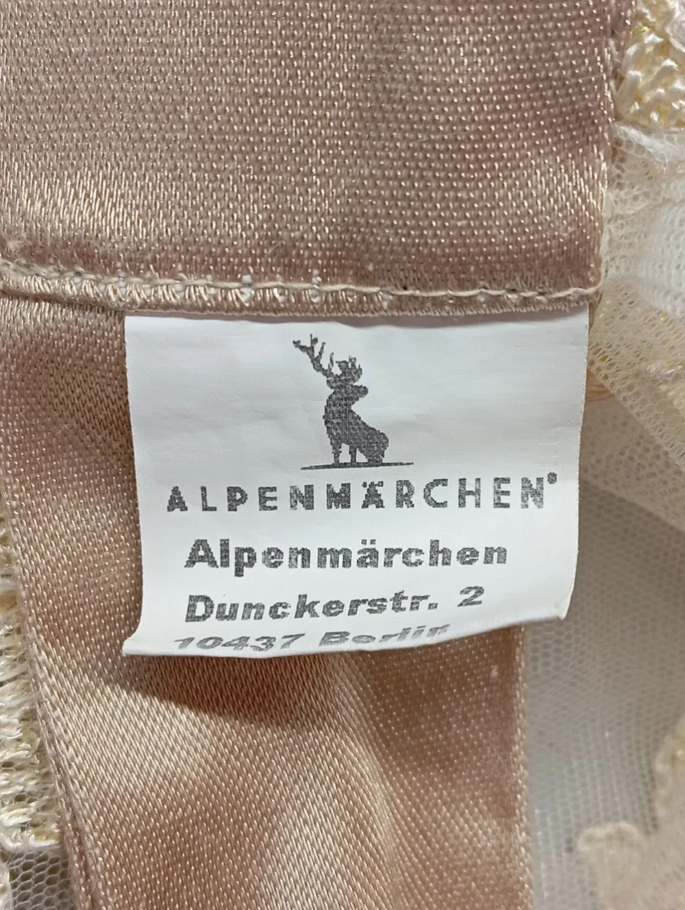 Trachtenschürze Größe 36-Alpenmu00e4rchen Hot