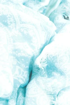 Tücher>Mavi Trachtentuch weißblau