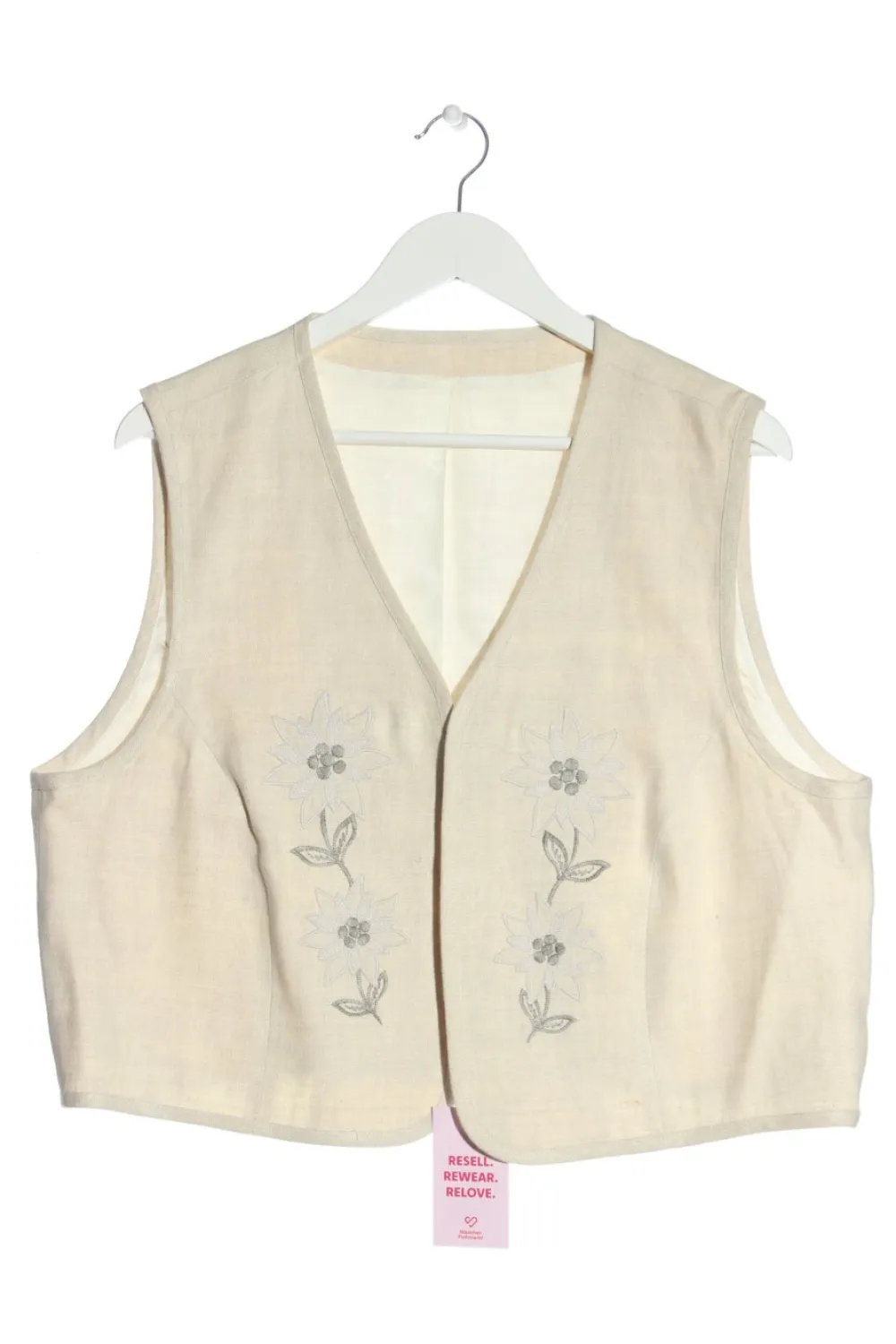 Trachtenmode>tofana Trachtenweste Größe 46 creme