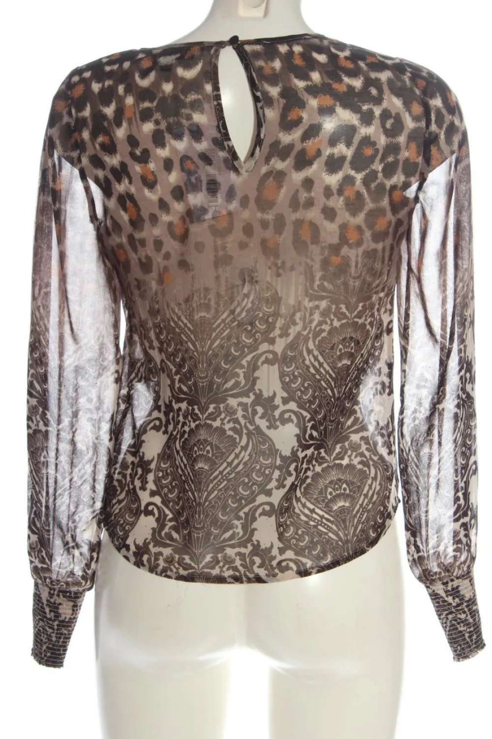 Transparenz-Bluse Größe 32-Warehouse Hot