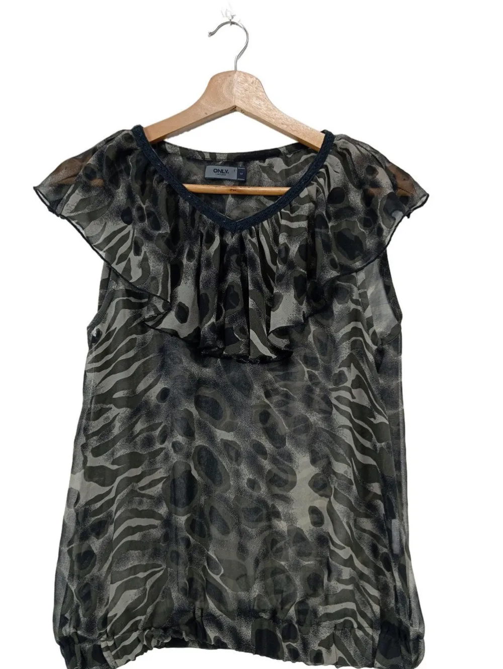 Transparenz-Bluse Größe 38-Only Hot