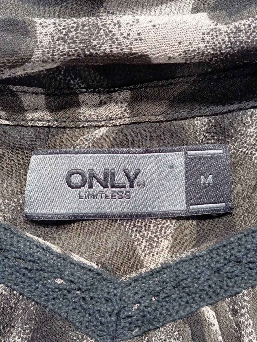 Transparenz-Bluse Größe 38-Only Hot