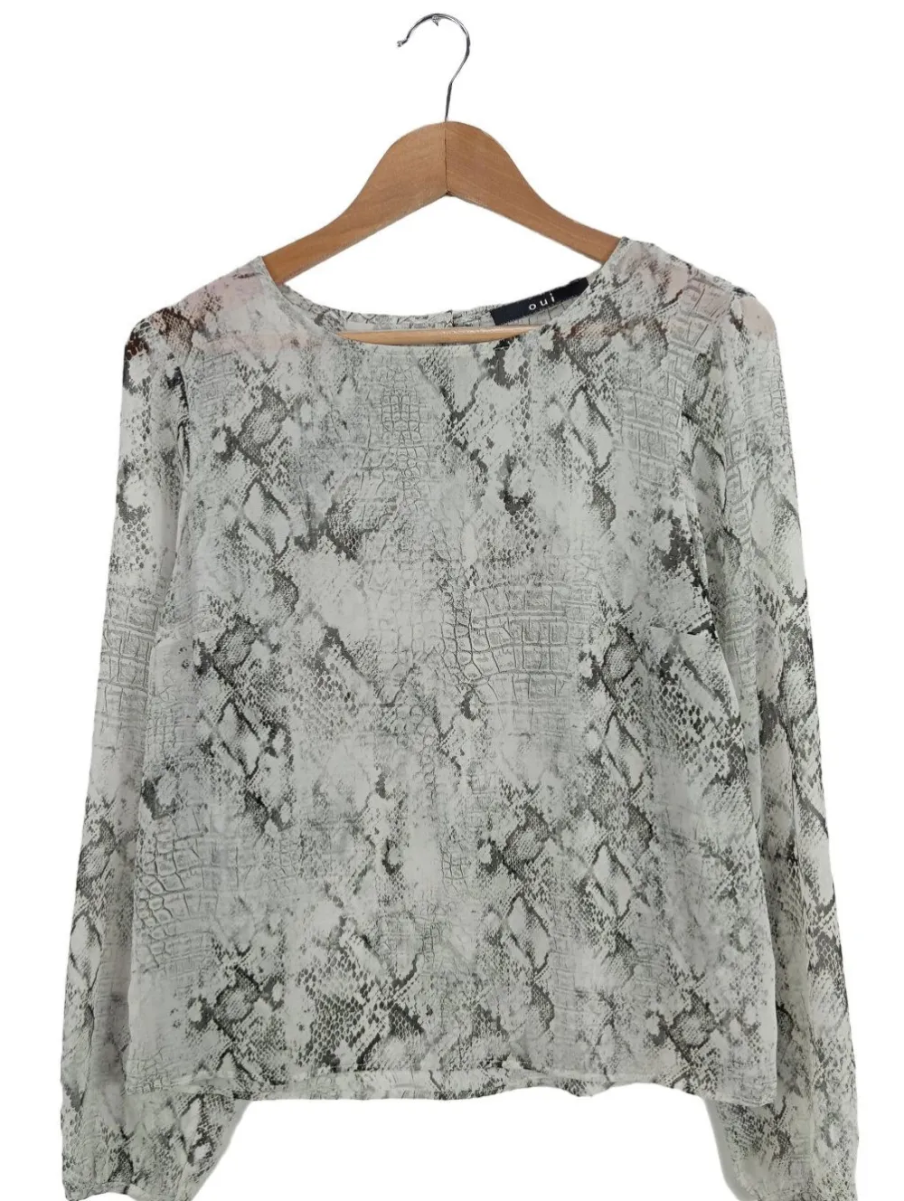 Transparenz-Bluse Größe 38-Oui Best