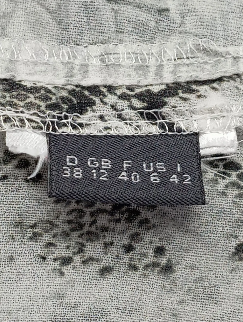 Transparenz-Bluse Größe 38-Oui Best