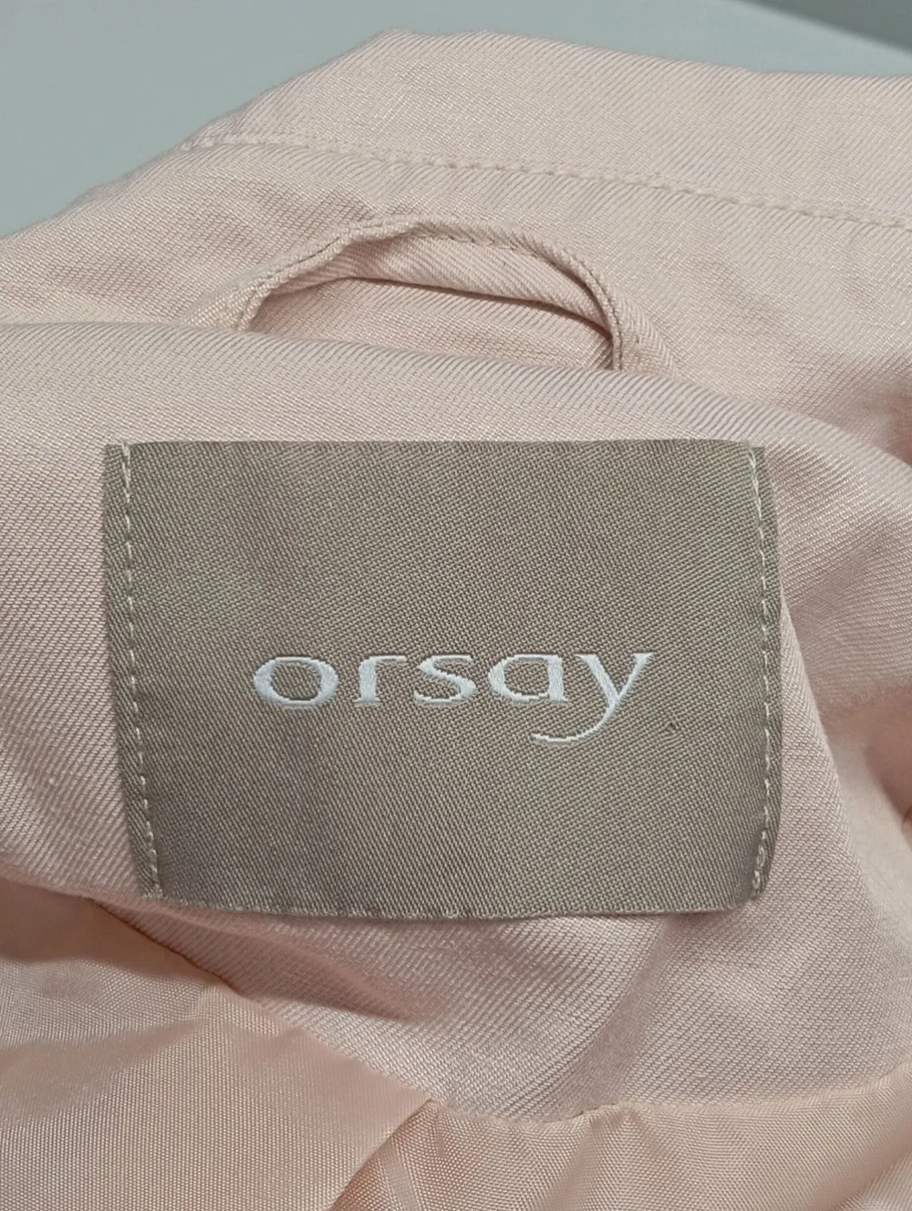 Mäntel>Orsay Trenchcoat Größe 42 altrosa