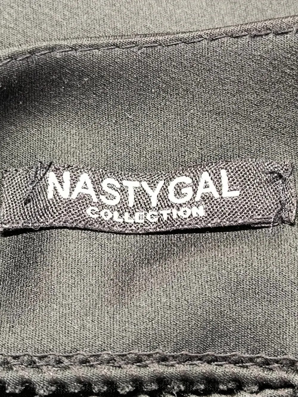 Kleider>Nasty Gal Trägerkleid Größe 36 schwarz