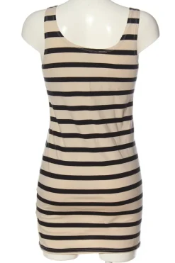 Tops>H&M Divided Trägertop Größe 38 cremeschwarz