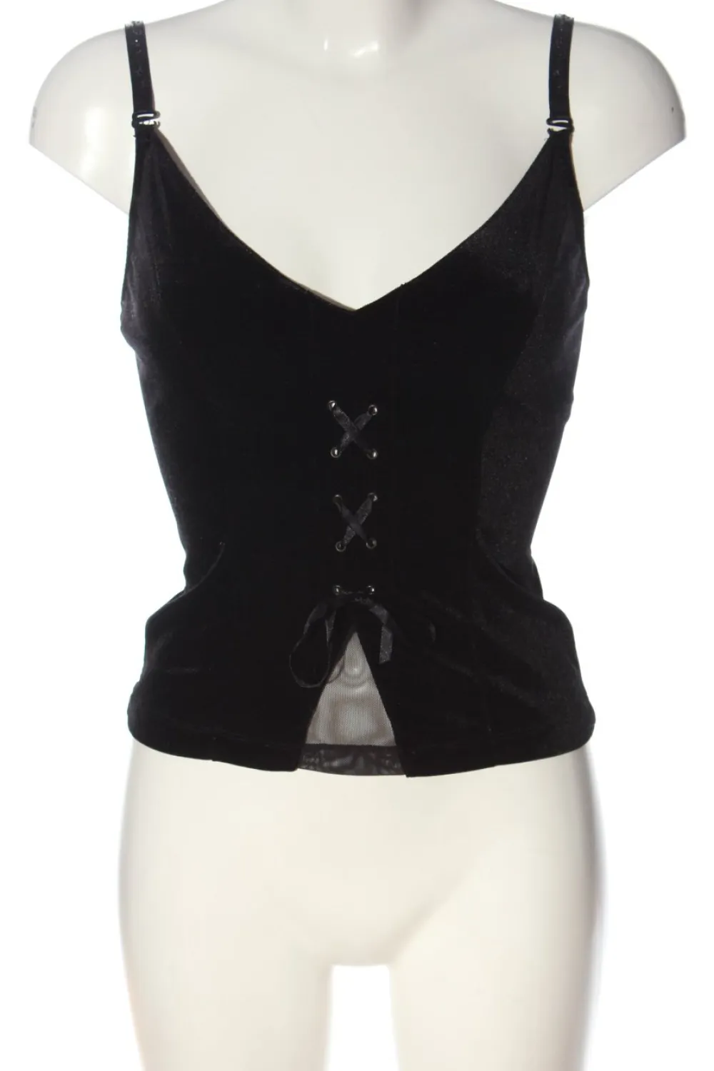 Tops>TCM Trägertop Größe 36 schwarz