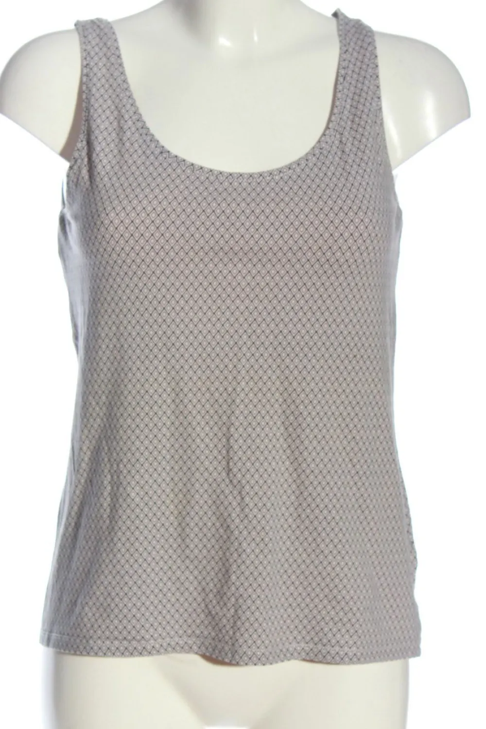 Tops>H&M Trägertop Größe 40 wollweißschwarz