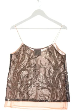 Tops>Edith & Ella Trägertop Größe 36 pinksilberfarben