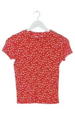 Shirts>Monki T-Shirt Größe 34 rotweiß