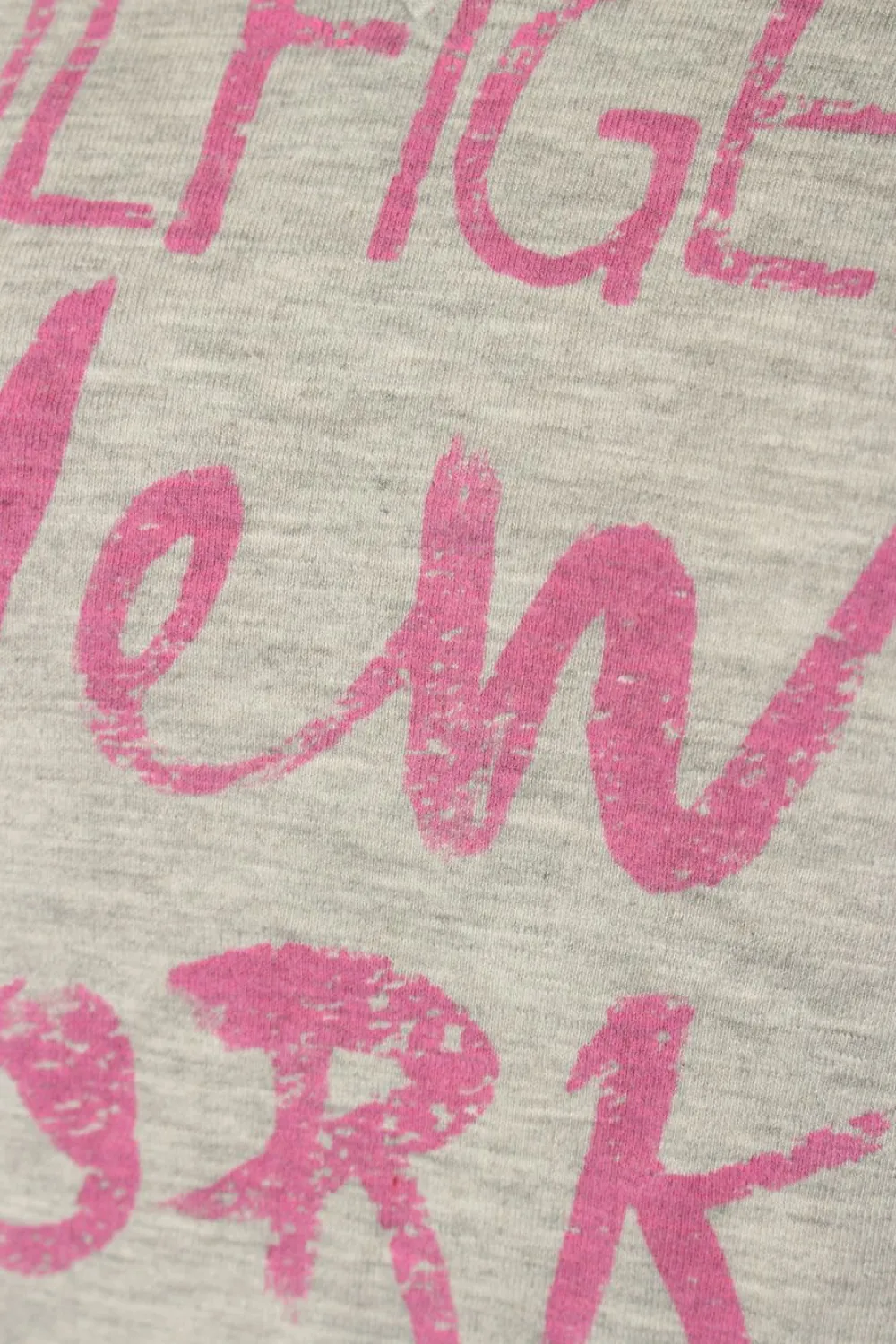 Shirts>Hilfiger Denim T-Shirt Größe 38 hellgraupink