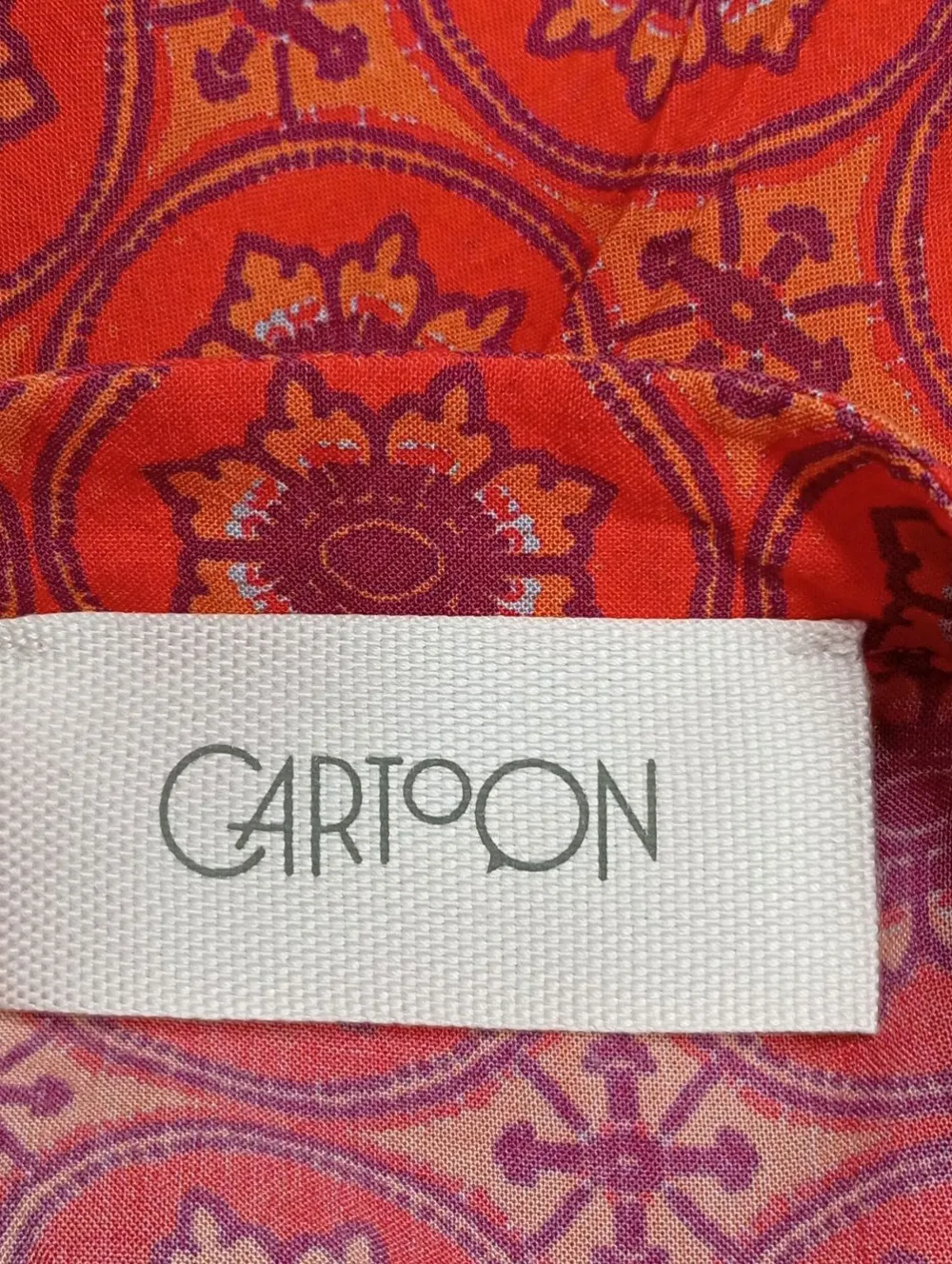 Blusen>Cartoon Tunikabluse Größe 34 rot