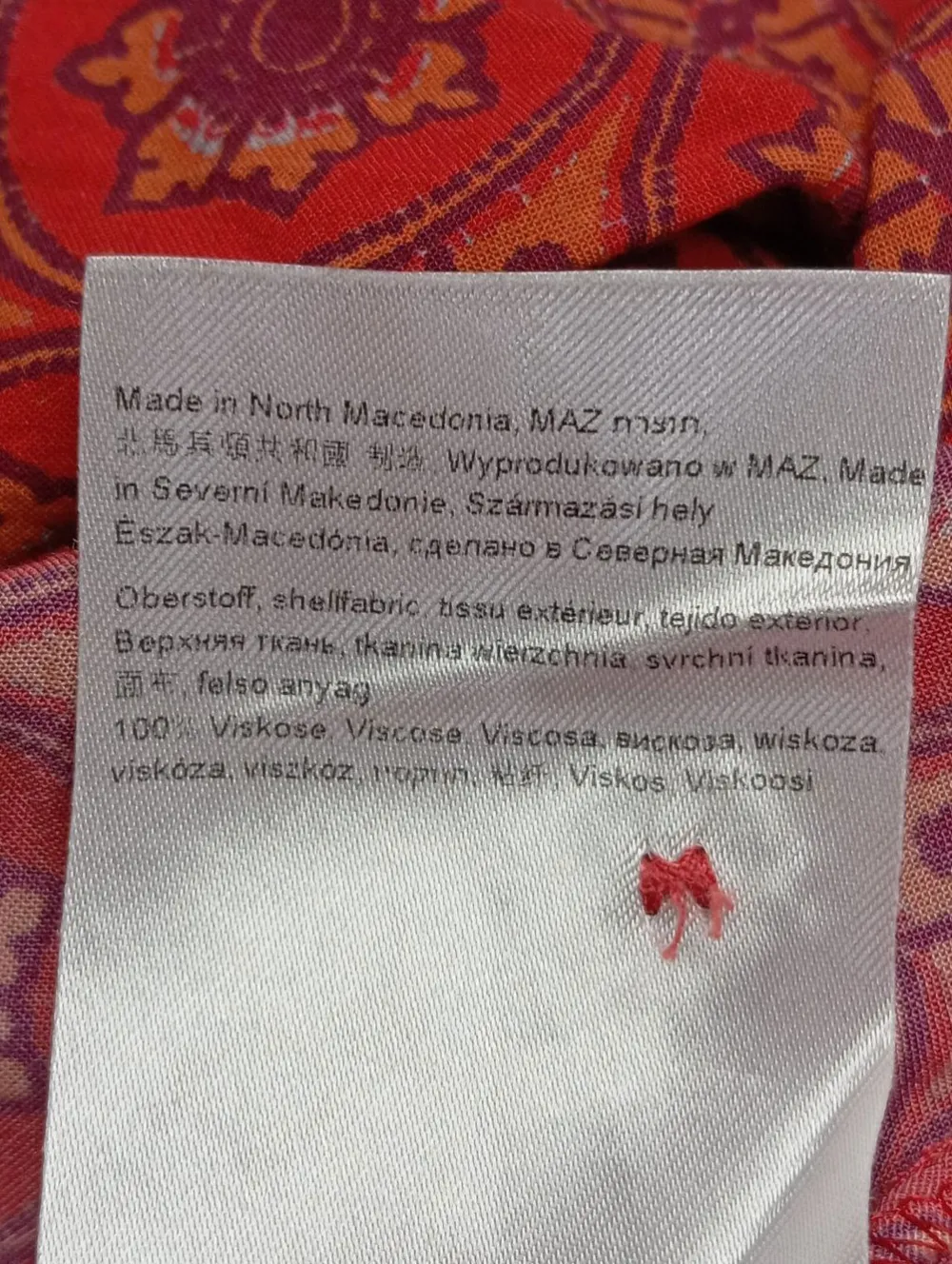 Blusen>Cartoon Tunikabluse Größe 34 rot