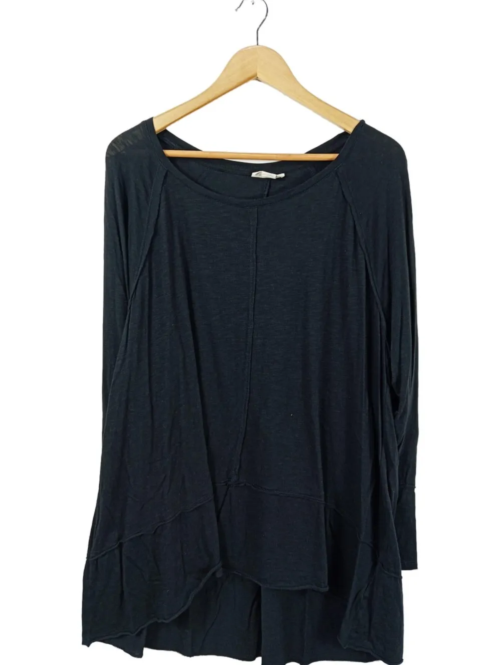 Blusen>Style & co Tunikabluse Größe 46 schwarz