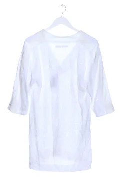 Kleider>Zara Basic Tunikakleid Größe 34 weiß