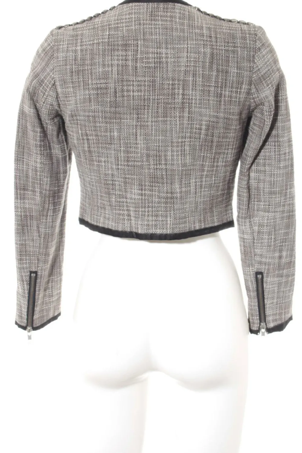 Blazer>H&M Tweedblazer Größe 36