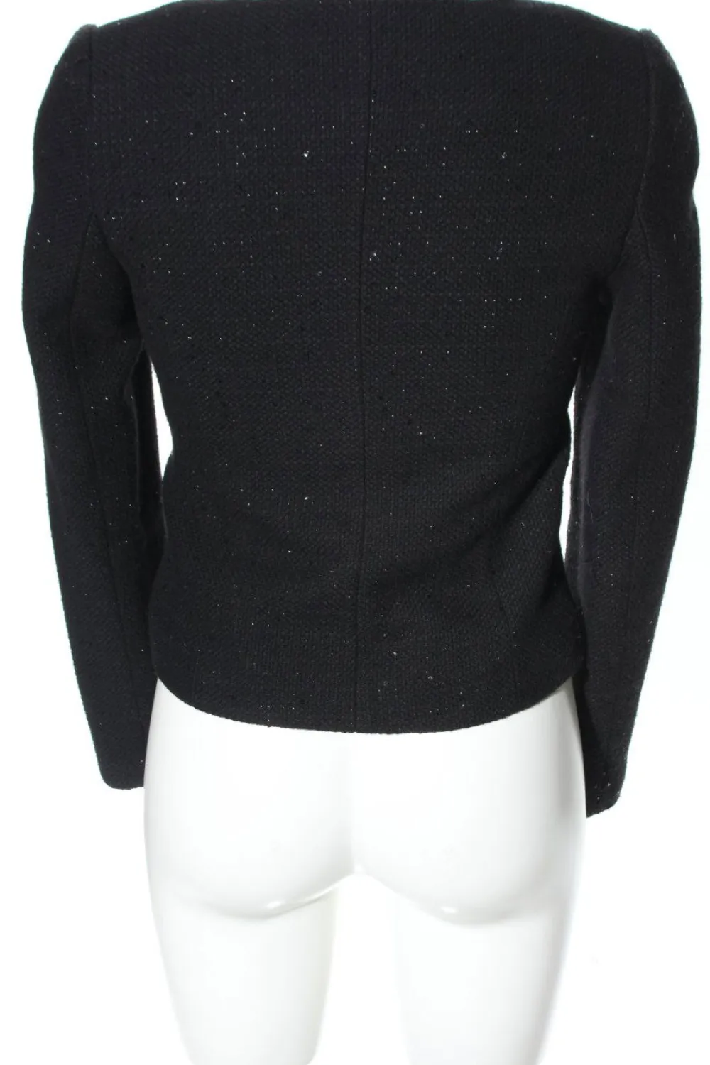 Blazer>IKKS Tweedblazer Größe 34 schwarz