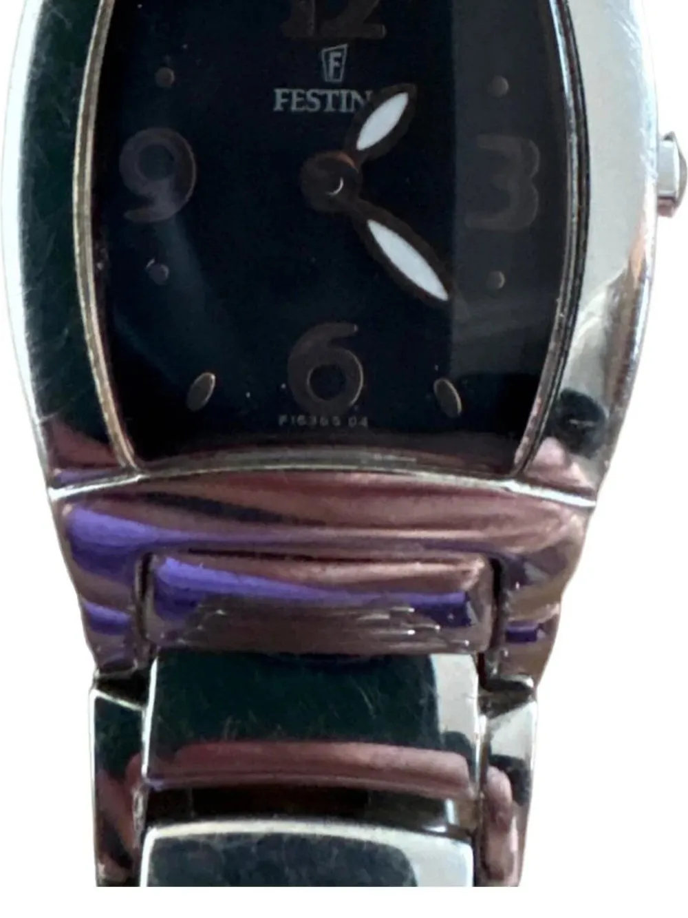 Uhren> Uhr silberfarben