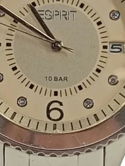 Uhren>Esprit Uhr silberfarben