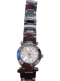 Uhren> Uhr silberfarben