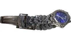 Uhren>Fossil Uhr silberfarben