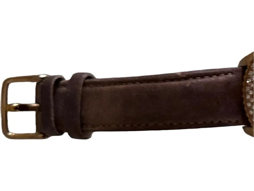 Uhren>Fossil Uhr goldfarben