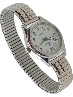 Uhren> Uhr silberfarben