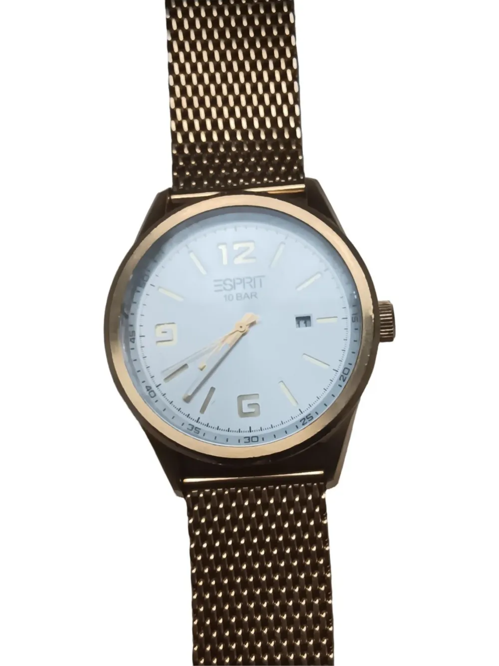 Uhren>Esprit Uhr goldfarben