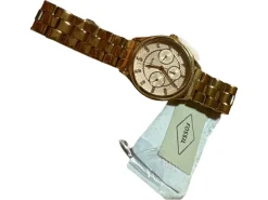 Uhren>Fossil Uhr goldfarben