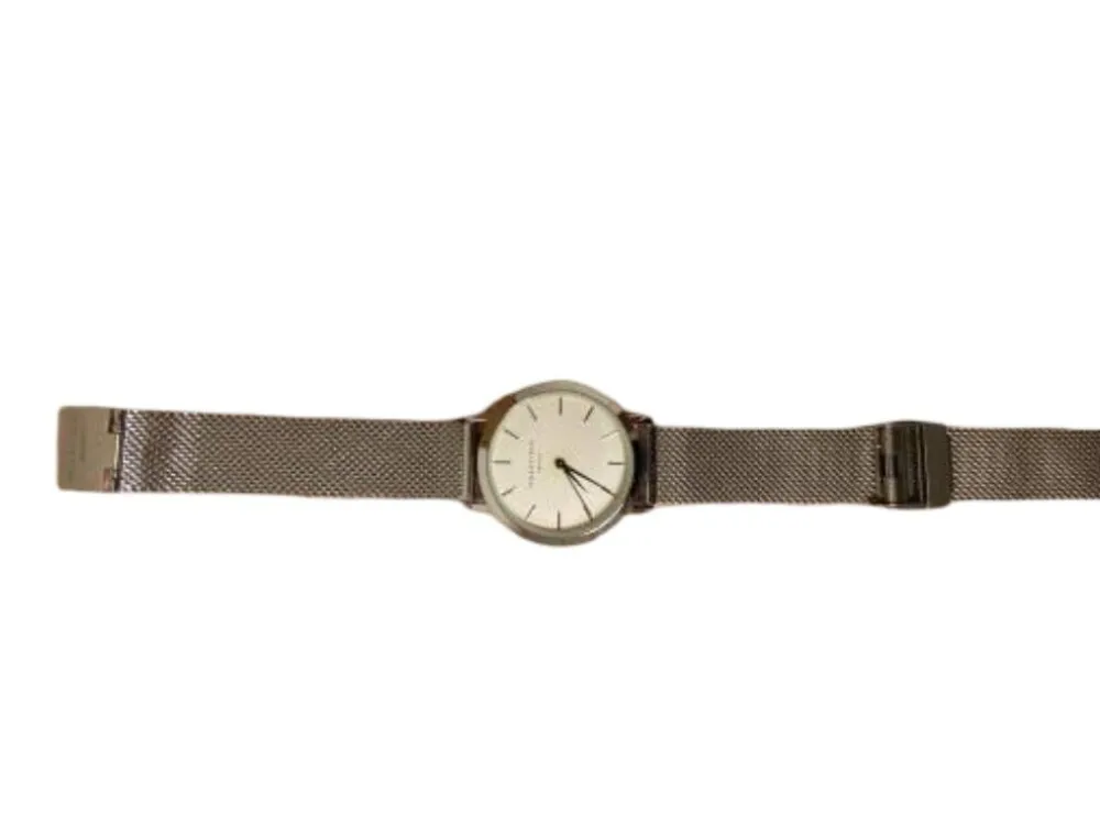 Uhren> Uhr silberfarben