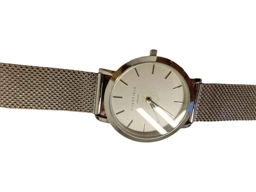 Uhren> Uhr silberfarben