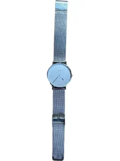 Uhren> Uhr silberfarben