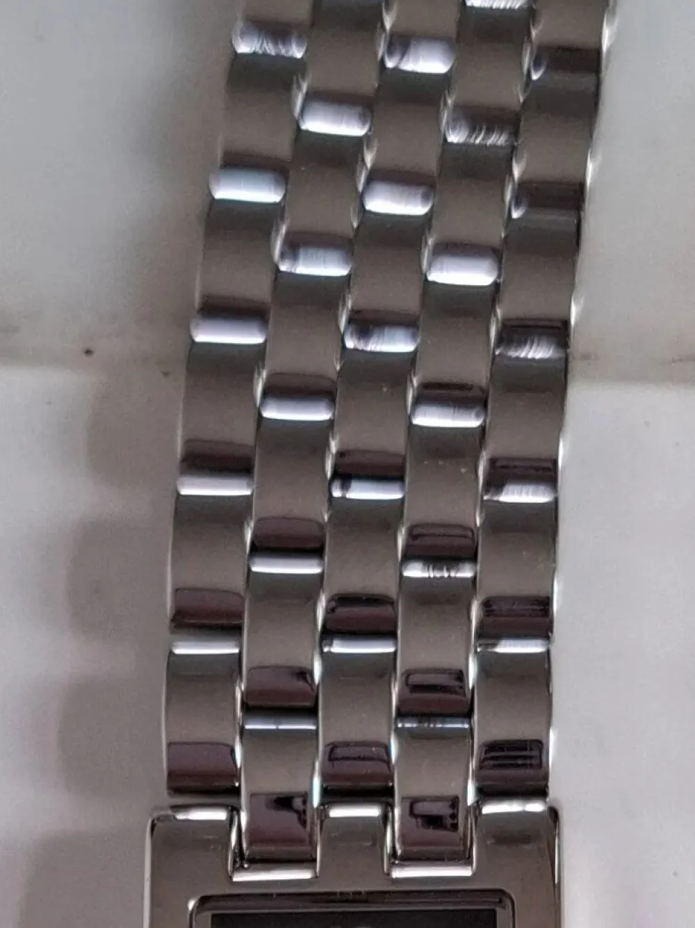 Uhren>Tchibo Uhr silberfarben