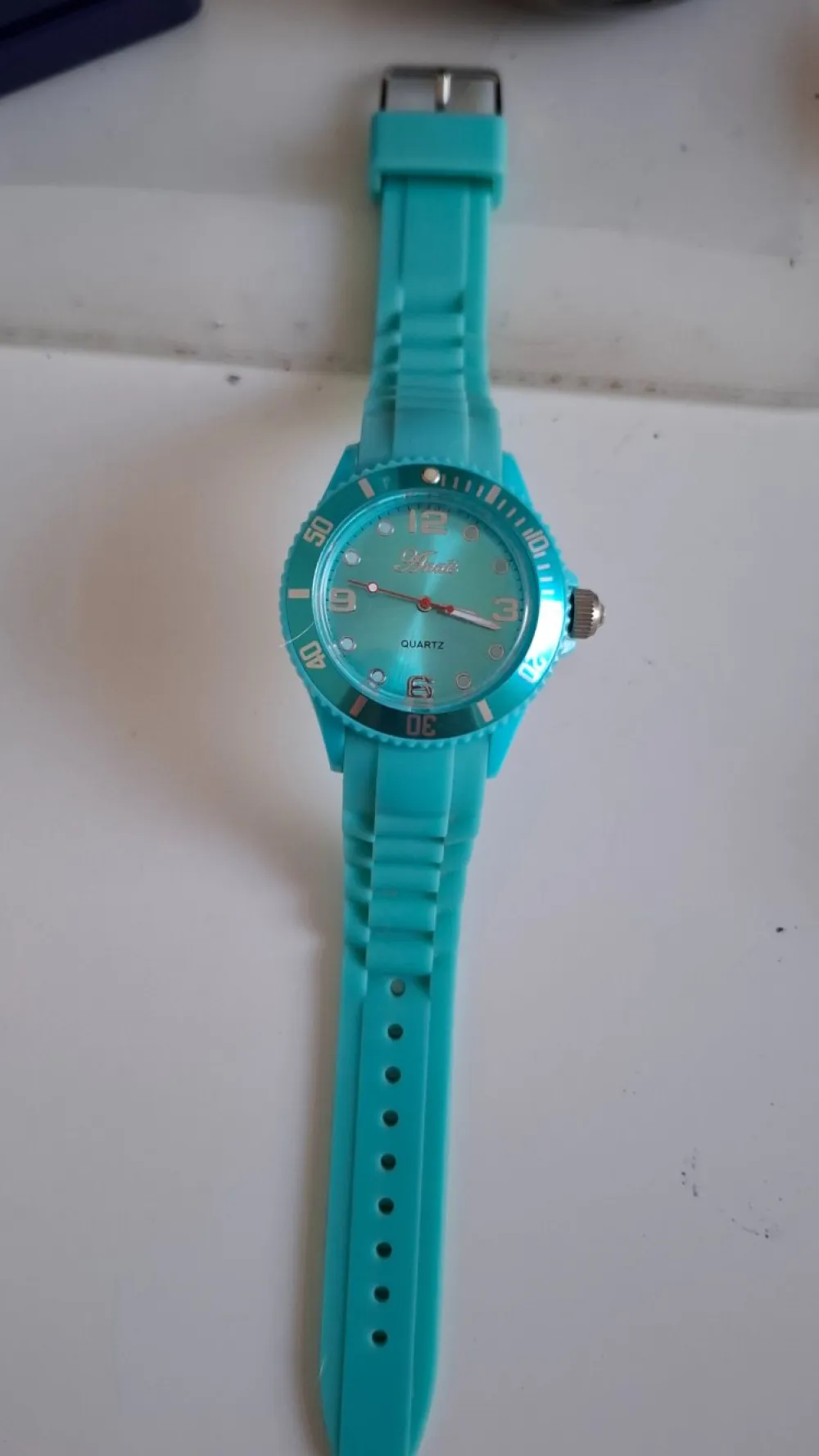 Uhren> Uhr türkis