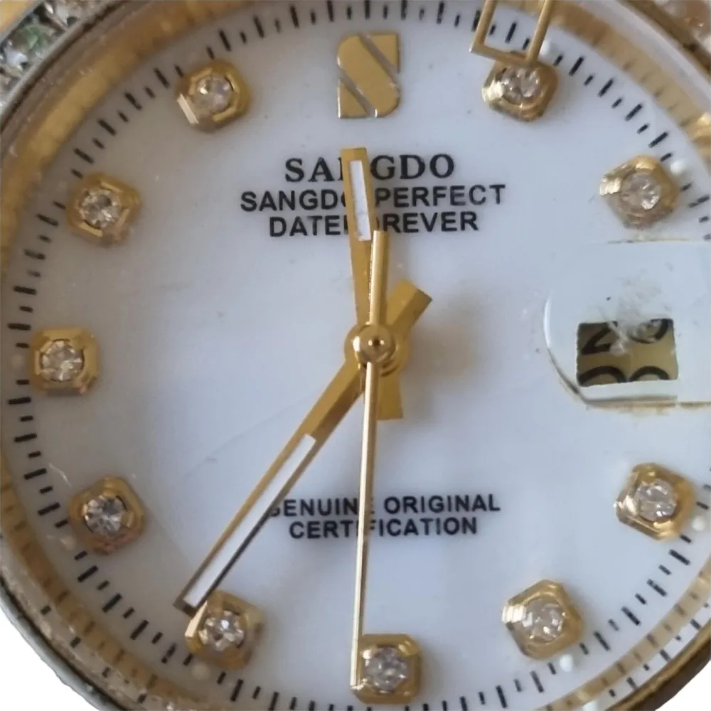 Uhren> Uhr goldfarben