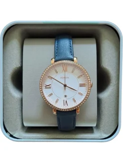 Uhren>Fossil Uhr blau