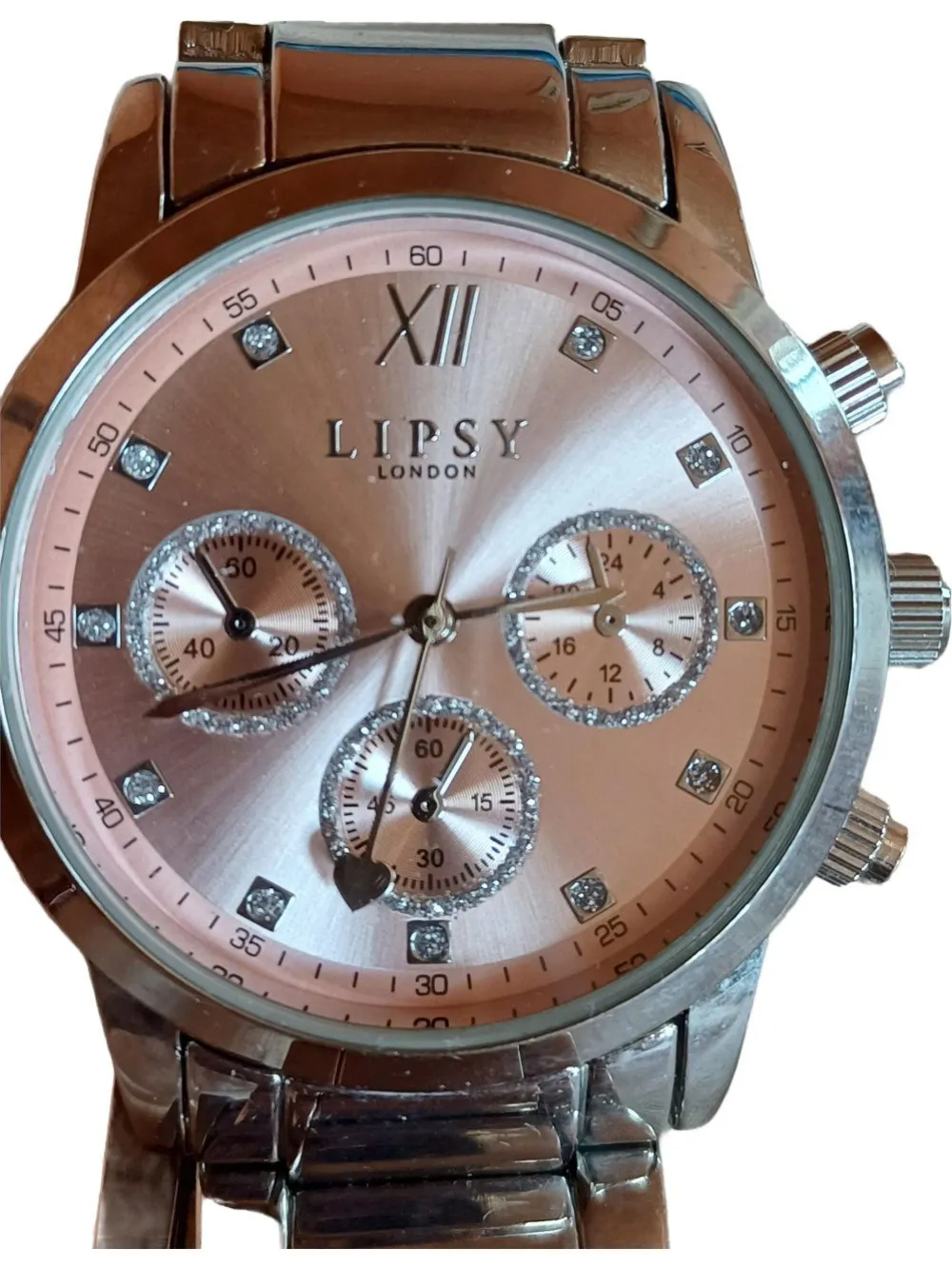 Uhren> Uhr silberfarben