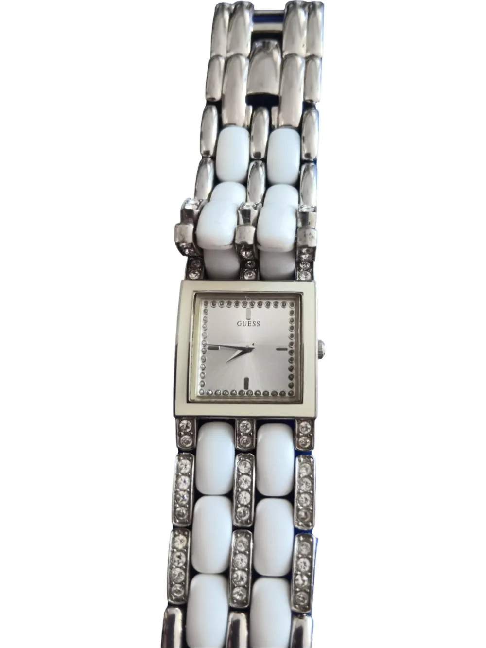 Uhren>Guess Uhr silberfarben