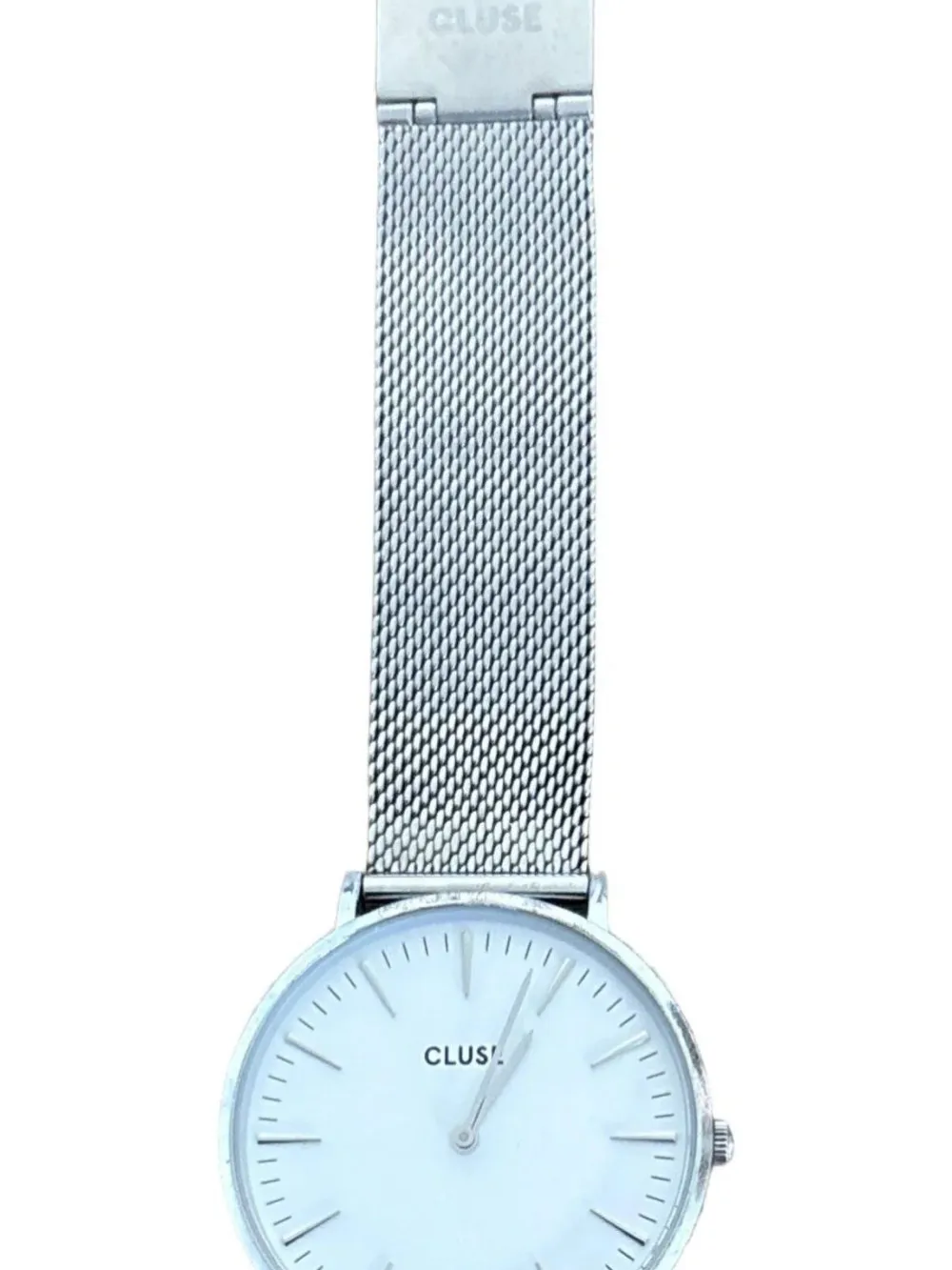 Uhren>Cluse Uhr silberfarben