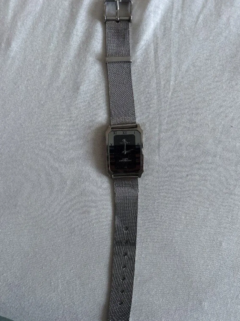 Uhren>Calvin Klein Uhr silberfarben