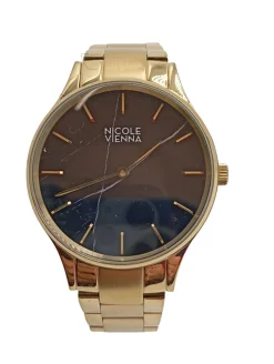 Uhr mit Metallband-Nicole Vienna New