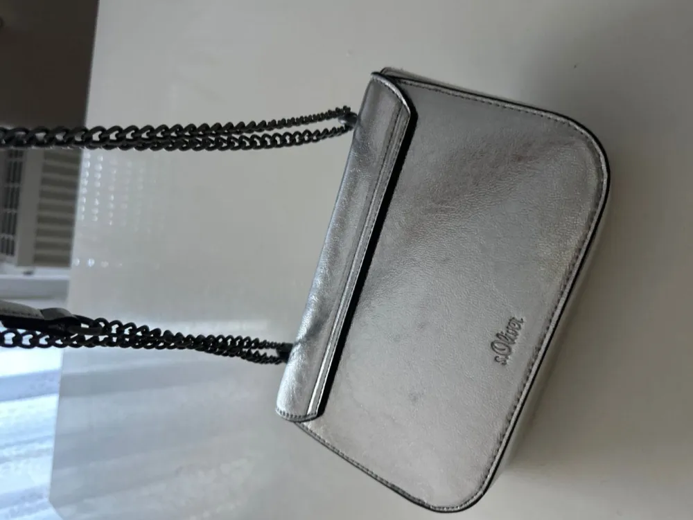 Umhängetaschen>s.Oliver Umhängetasche silberfarben