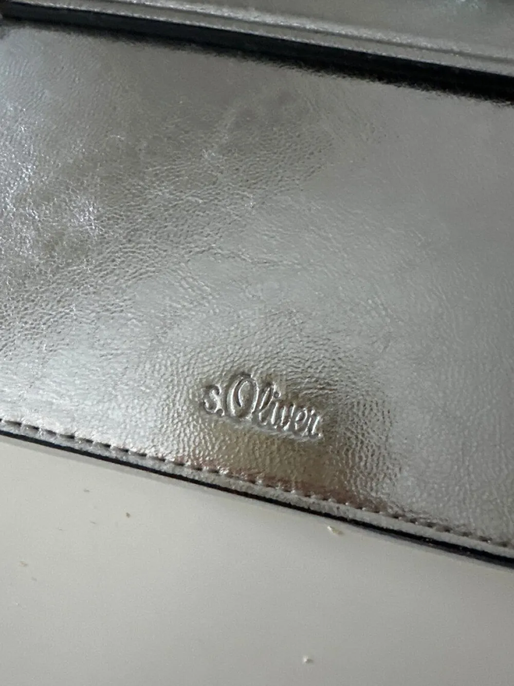 Umhängetaschen>s.Oliver Umhängetasche silberfarben